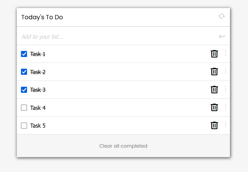 To DO List image